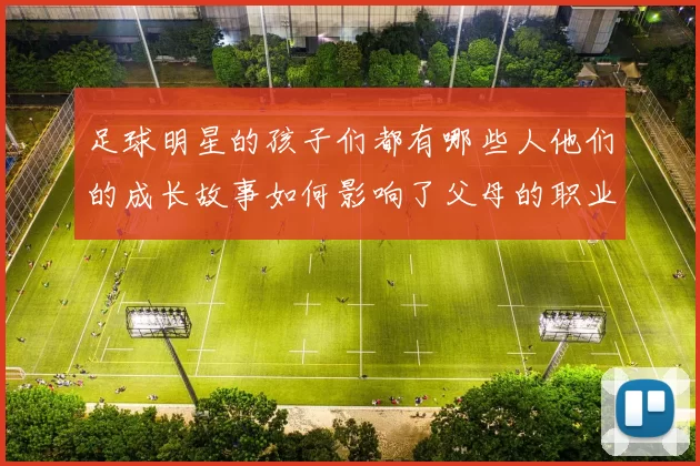 足球明星的孩子们都有哪些人他们的成长故事如何影响了父母的职业生涯